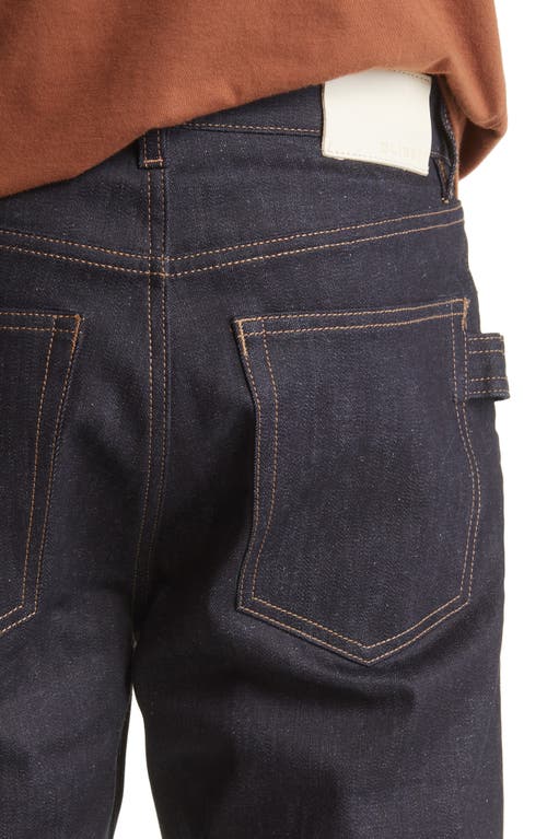 Dl1961 Noah Tapered Straight Leg Cargo Jeans In Rinse Coated Cuffed