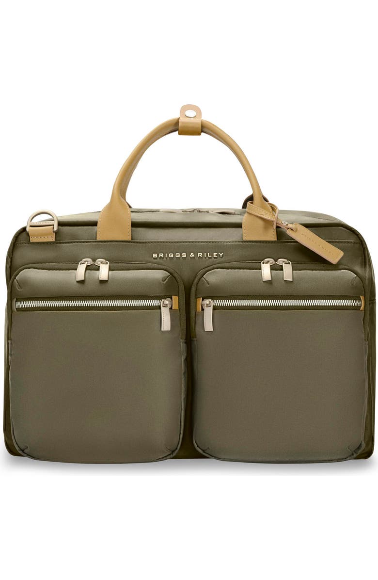 Briggs & Riley Rhapsody Multi-Pocket Cabin Bag, Main, color, Olive