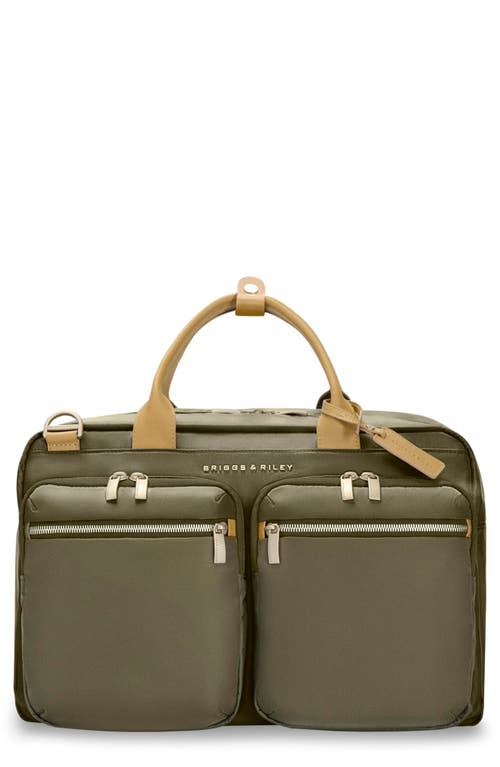 Briggs & Riley Rhapsody Multi-pocket Cabin Bag In Olive