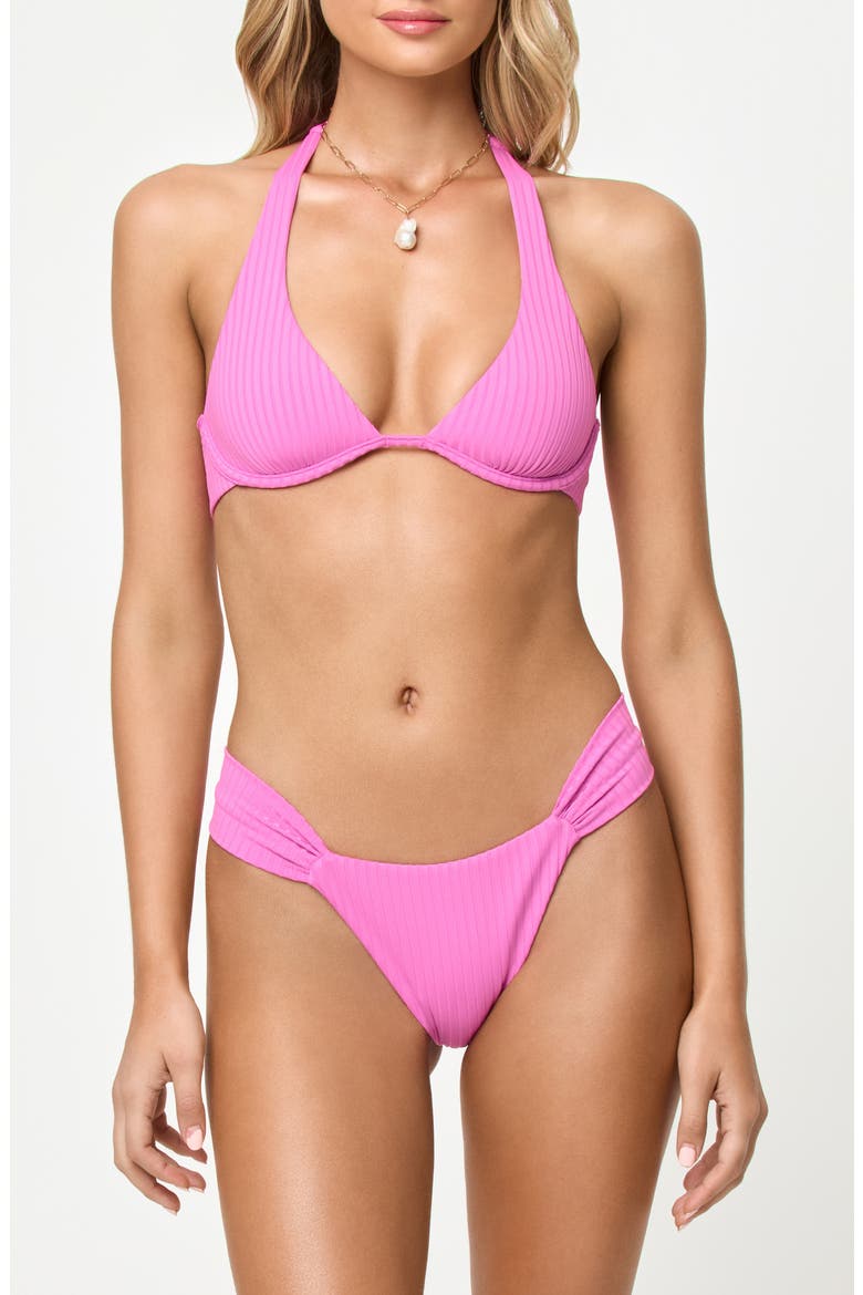 Isa Underwire Bikini Top, Alternate, color, SWEETHEART