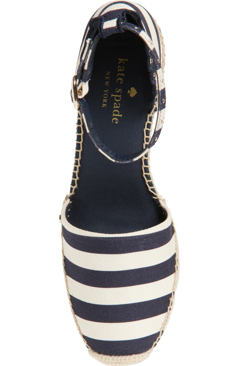 Kate Spade New York polly espadrille wedge sandal, Alternate, color,