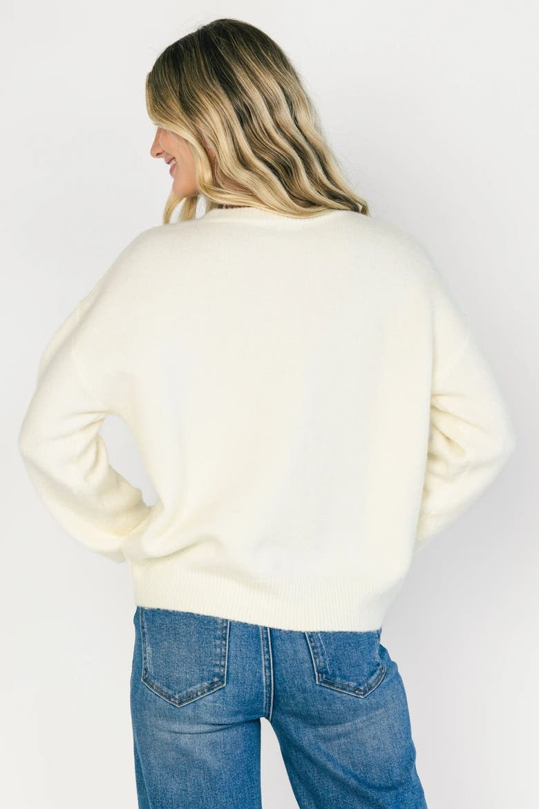 Calloway Sweater, Alternate, color, Cream