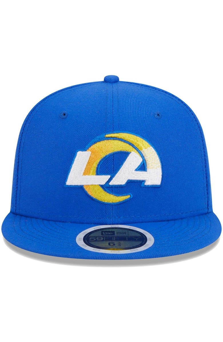 New Era Youth New Era Royal Los Angeles Rams  Main 59FIFTY Fitted Hat, Alternate, color, Royal