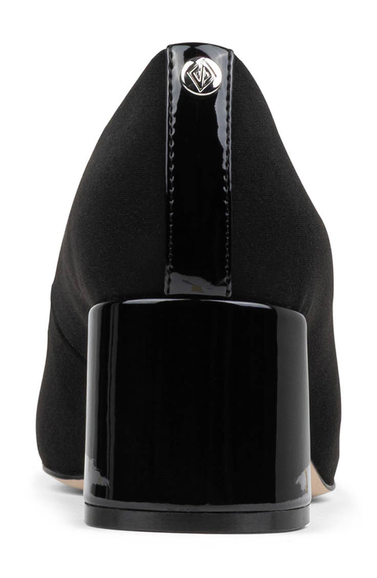 Donald Pliner Goodwyn Block Heel Pump, Alternate, color, Black