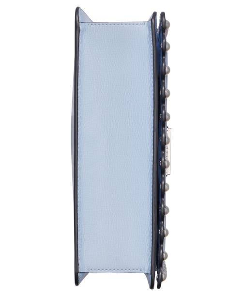 Karl Lagerfeld Paris Simone Crossbody With Pearls In Blue