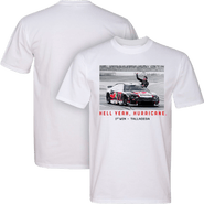 Classic Ink Men's Classic Ink White Carson Hocevar Hell Yeah Hurricane 1st Win T-Shirt