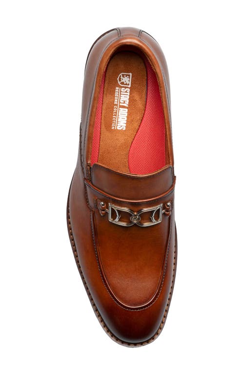Stacy Adams Boyd Apron Toe Bit Loafer In Brown