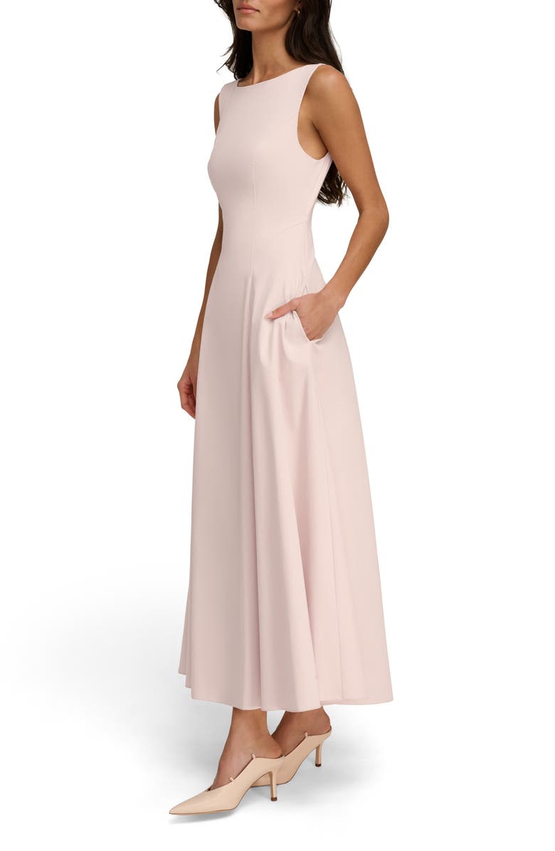 Favorite Daughter The Catherine Sleeveless Flare Maxi Dress, Alternate, color, Pale Pink