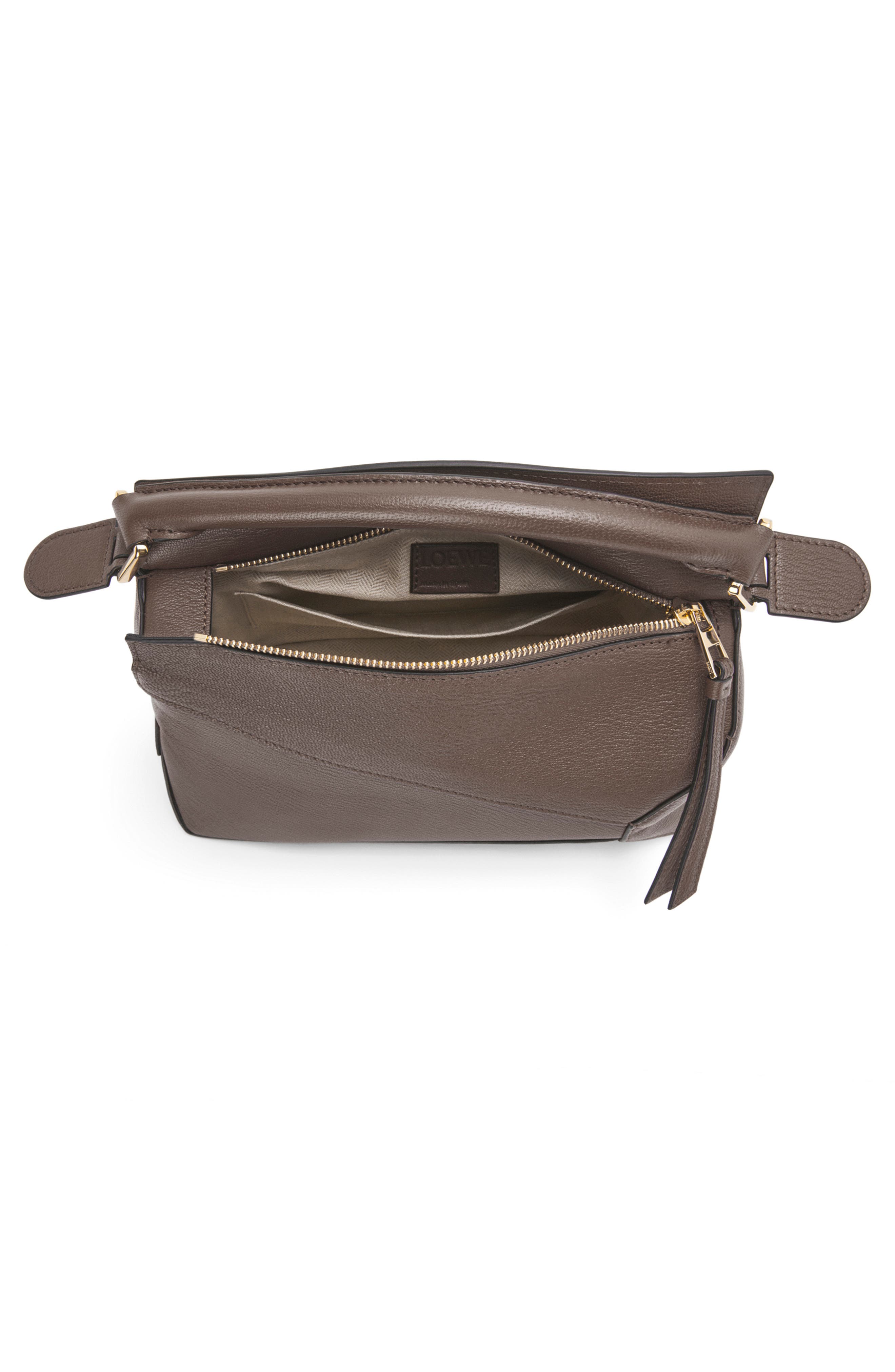 Loewe Small Puzzle Leather Shoulder Bag, Alternate, color, 