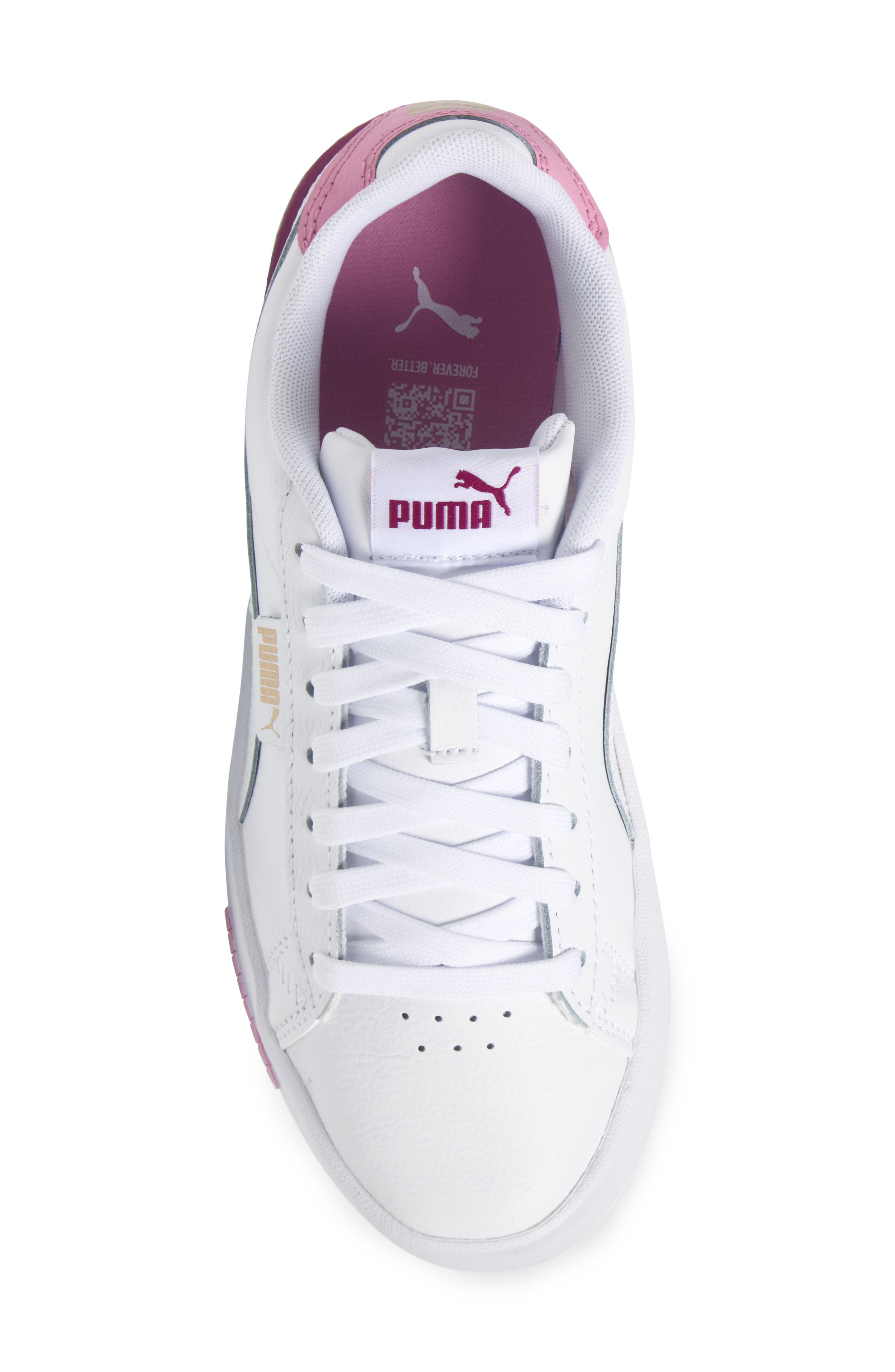 PUMA Jada Renew Sneaker, Alternate, color, Puma White-Puma Gold-Mauved