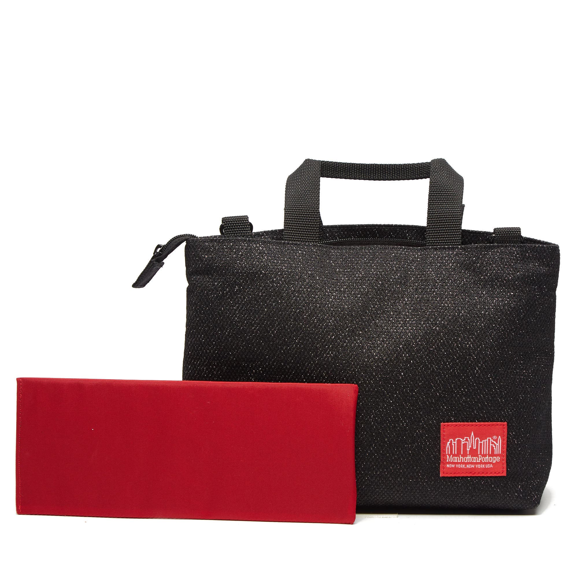 Manhattan Portage Midnight Remsen Street Tote, Alternate, color, Black