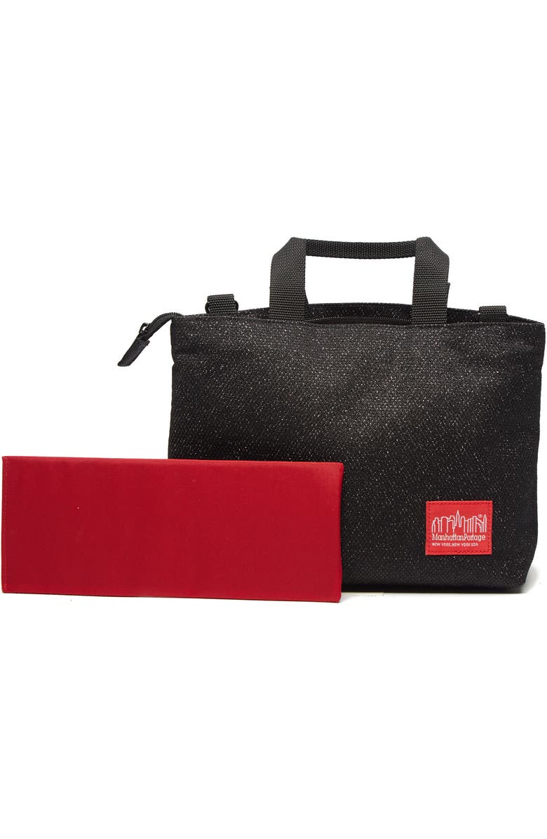 Manhattan Portage Midnight Remsen Street Tote, Alternate, color, Black