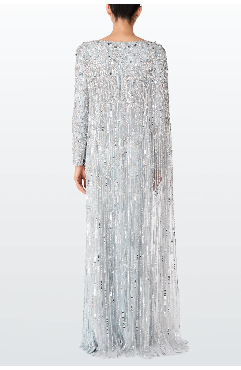 Jenny Packham Pauline Maxi Dress, Alternate, color, Porcelain