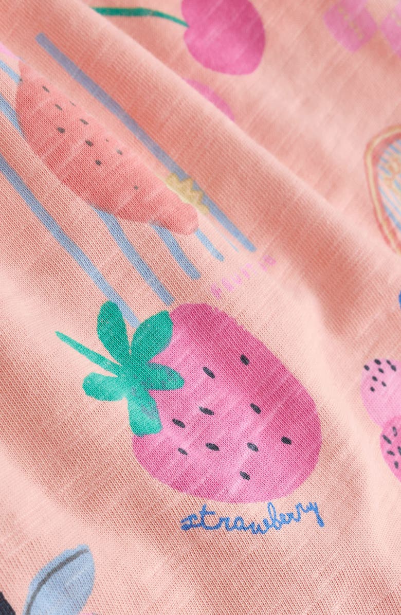 NEXT Fruit Print Romper, Alternate, color, Pink