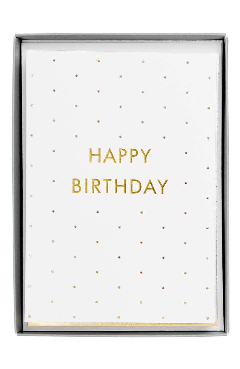 kikki.K Time is Now 10-Pack Birthday Cards, Main, color,