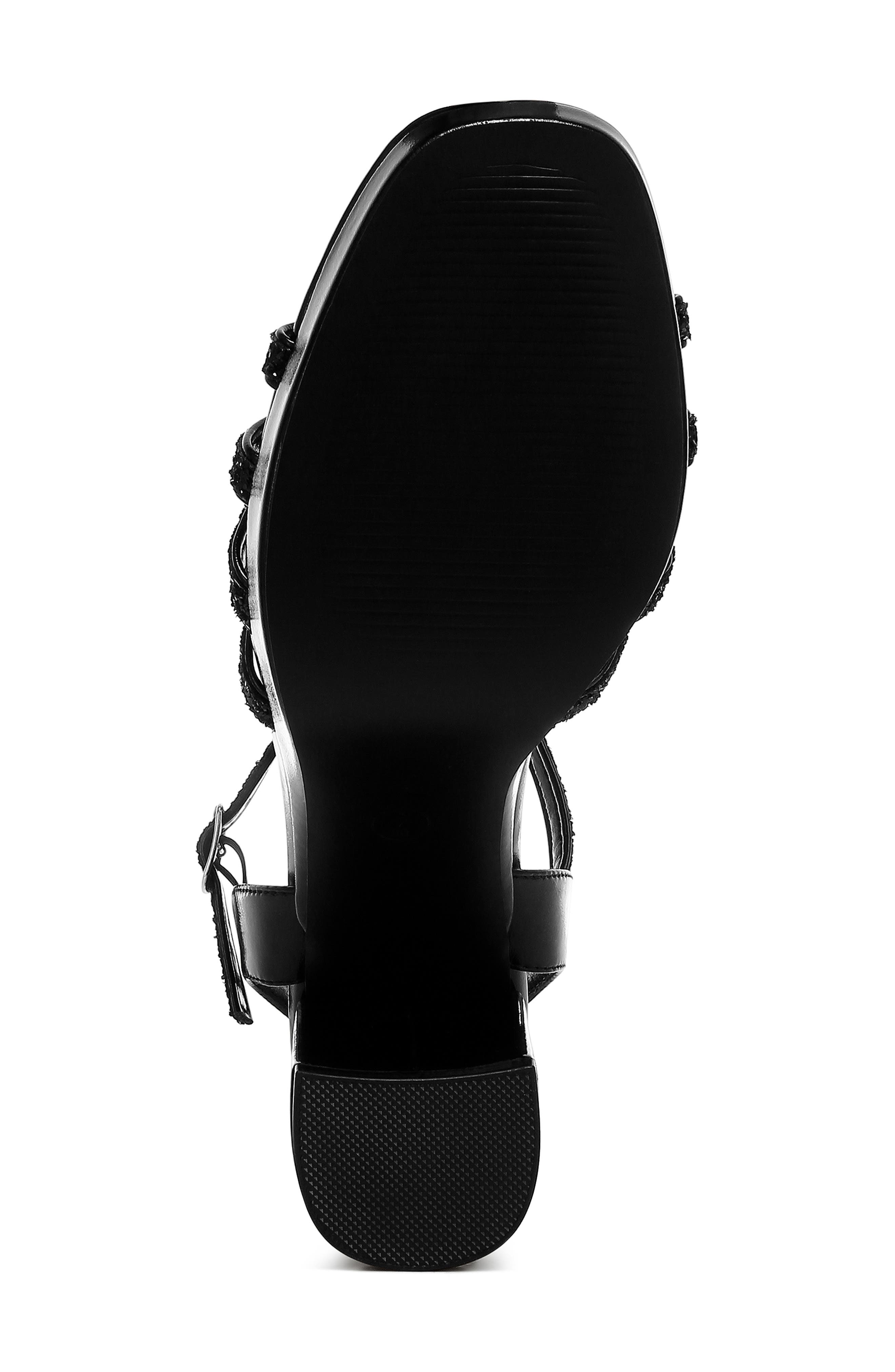 Sparks Sandal, Alternate, color, BLACK