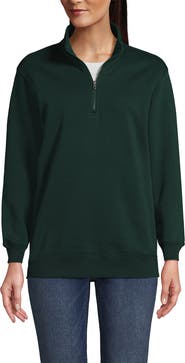 Lands' End Adult Quarter Zip Sweatshirt