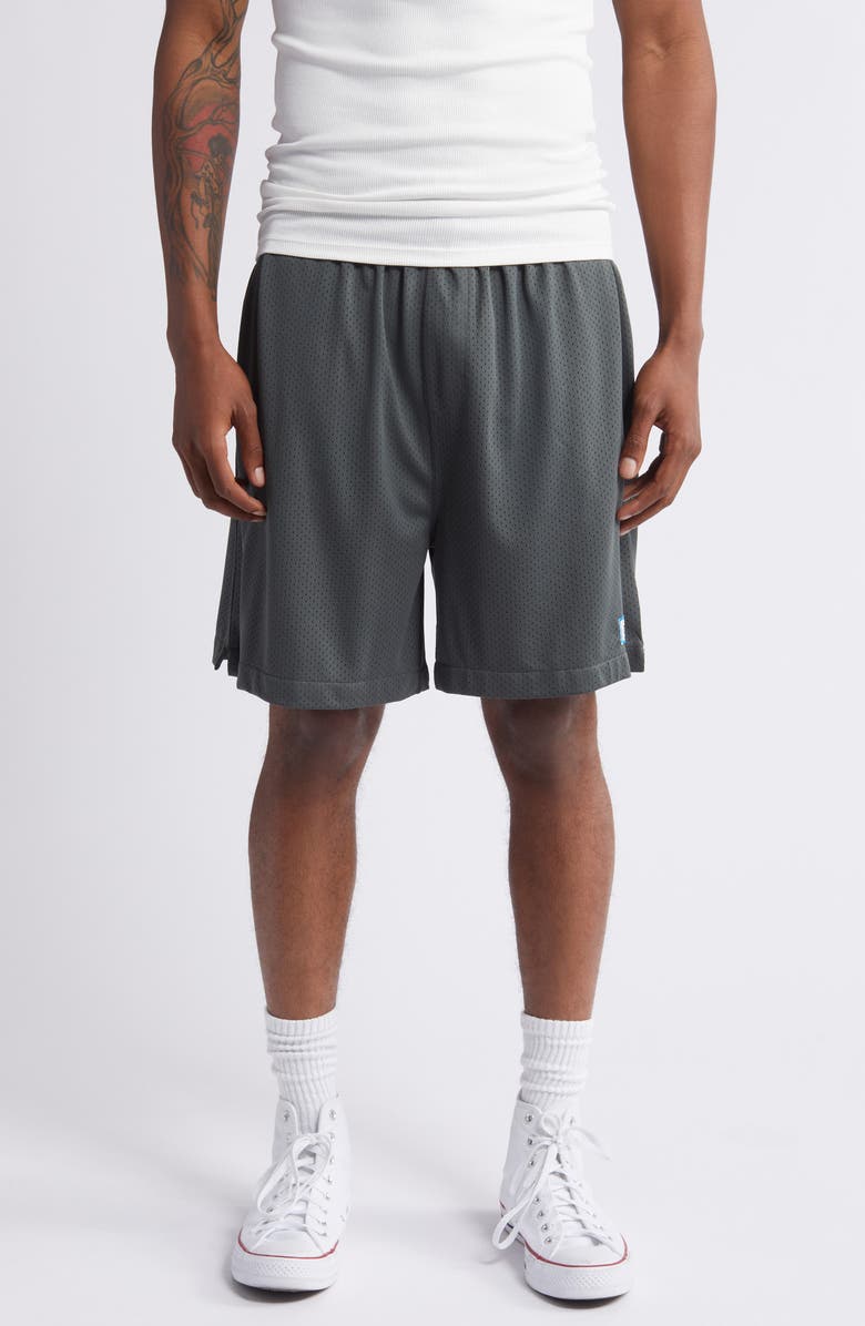 Elwood Mesh Gym Shorts, Main, color, Marine