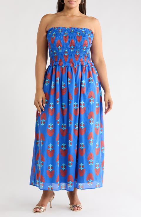 Lucinda Floral Print Sleeveless Maxi Dress