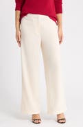 Eileen Fisher High Waist Wool Trousers