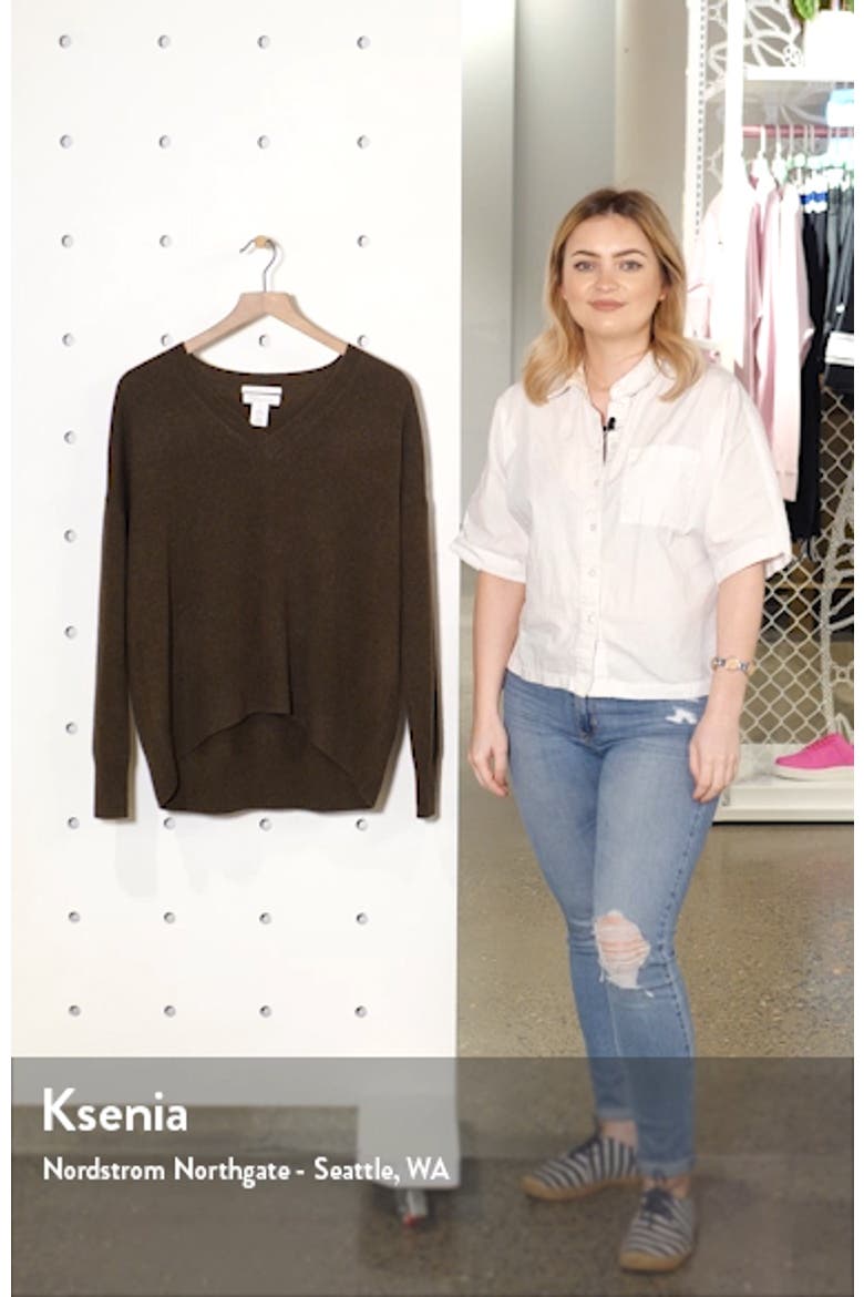 High/Low Cashmere Sweater video