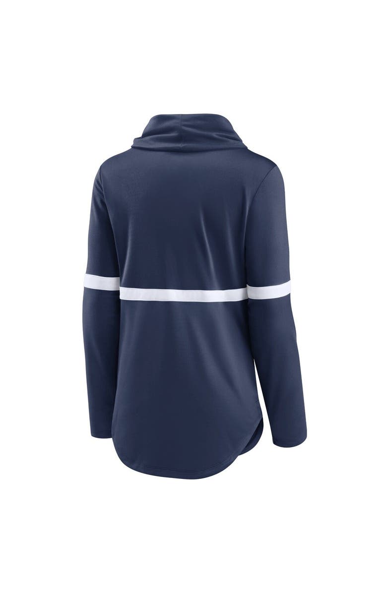 Nike Women's Nike Navy Milwaukee Brewers Club Lettering Fashion Pullover Performance Sweatshirt, Alternate, color, 