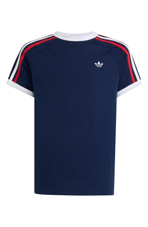 Kids' 3-Stripes Cotton T-Shirt (Little Kid & Big Kid)