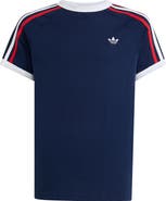 adidas Originals Kids' 3-Stripes Cotton T-Shirt