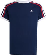 adidas Originals Kids' 3-Stripes Cotton T-Shirt