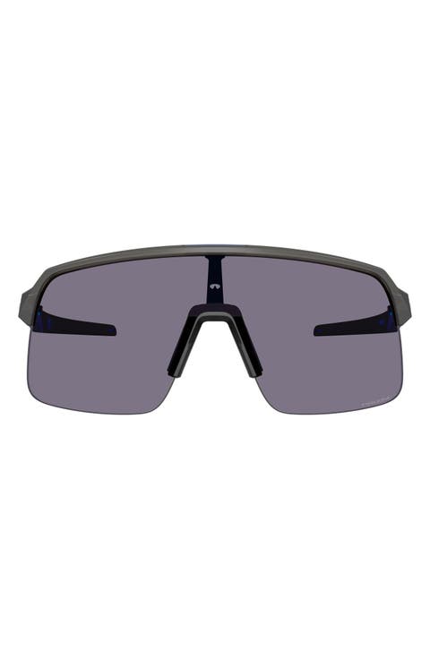 Sutro Lite Low Bridge Fit 139mm Prizm™ Semi Rimless Wrap Shield Sunglasses