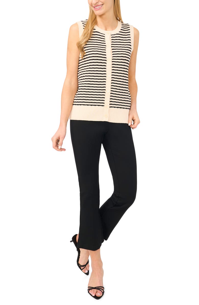 Halogen<sup>®</sup> Stripe Sweater Vest, Alternate, color,