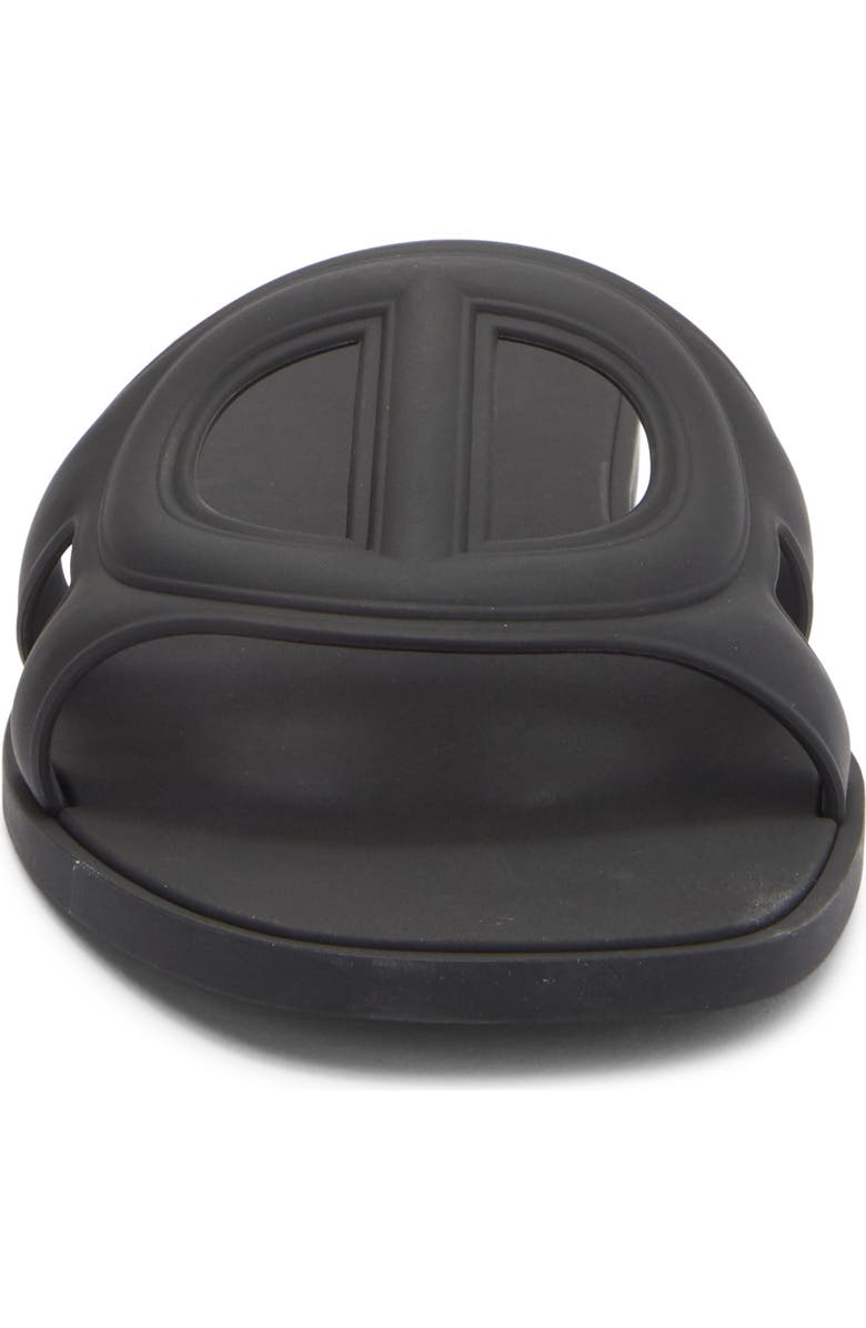 Steve Madden Jell Slide Sandal, Alternate, color, Black