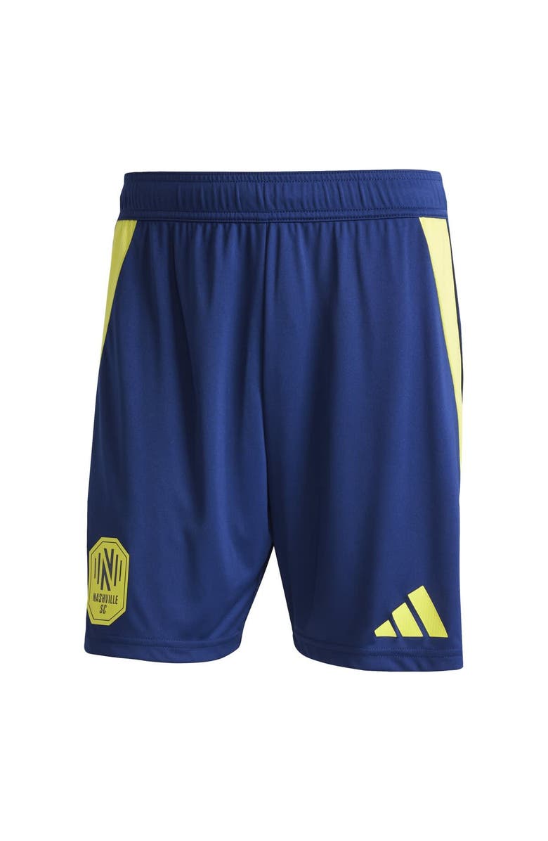 adidas Men's adidas  Navy Nashville SC Away 2025 The Heart of Nashville Kit Authentic Shorts, Main, color, Navy