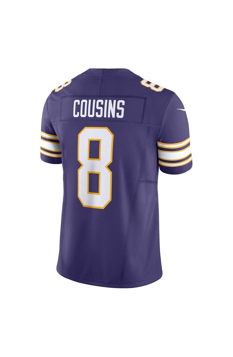Nike Men's Nike Kirk Cousins Purple Minnesota Vikings Vapor F.U.S.E. Limited Jersey, Alternate, color, 