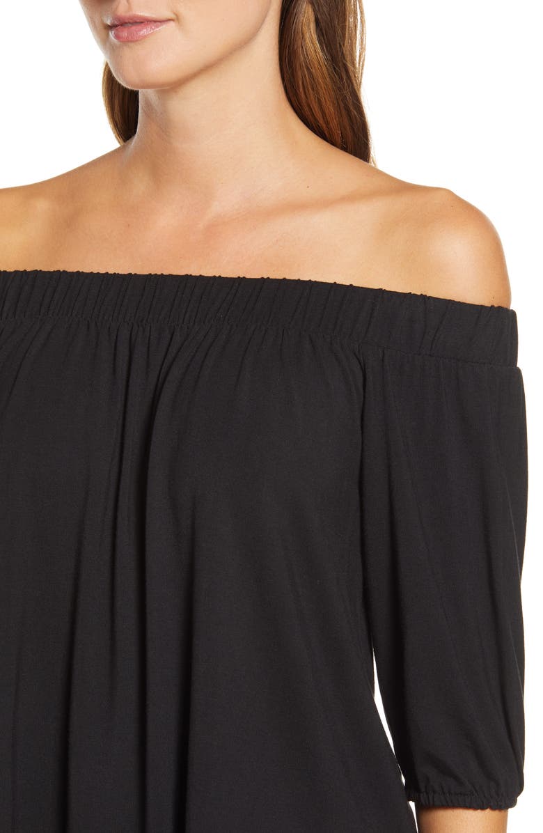Loveappella Off the Shoulder Top, Alternate, color,