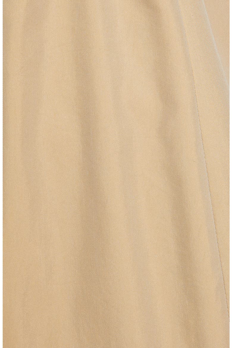 Double Breasted Trench Coat with Removable Hood, Alternate, color, KHAKI