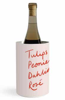 Deny Designs Flowers & Wine Variety Wine Chiller