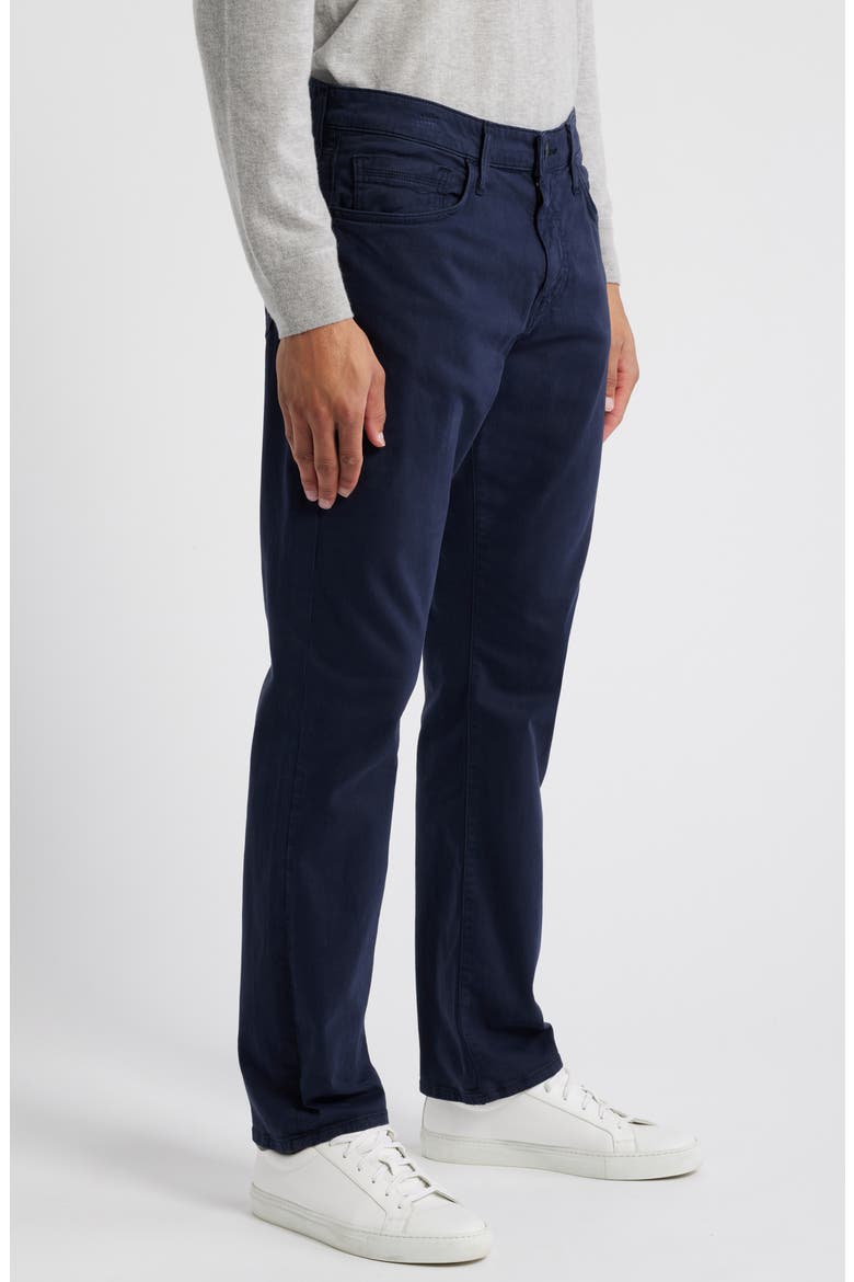 Matt Relaxed Straight Leg Twill Pants, Alternate, color, DARK NAVY CASUAL TWILL
