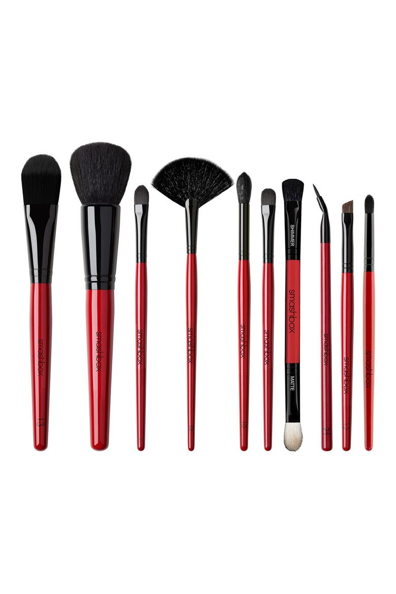 'Studio Pro' 10-Piece Brush Set (Nordstrom Exclusive), Main, color, NO COLOR