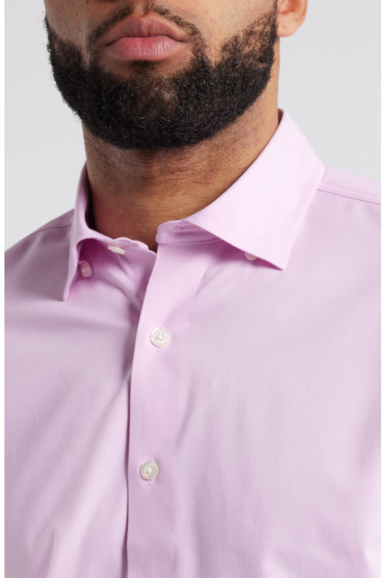 Travis Button-Down Shirt, Alternate, color, PORTO PINK
