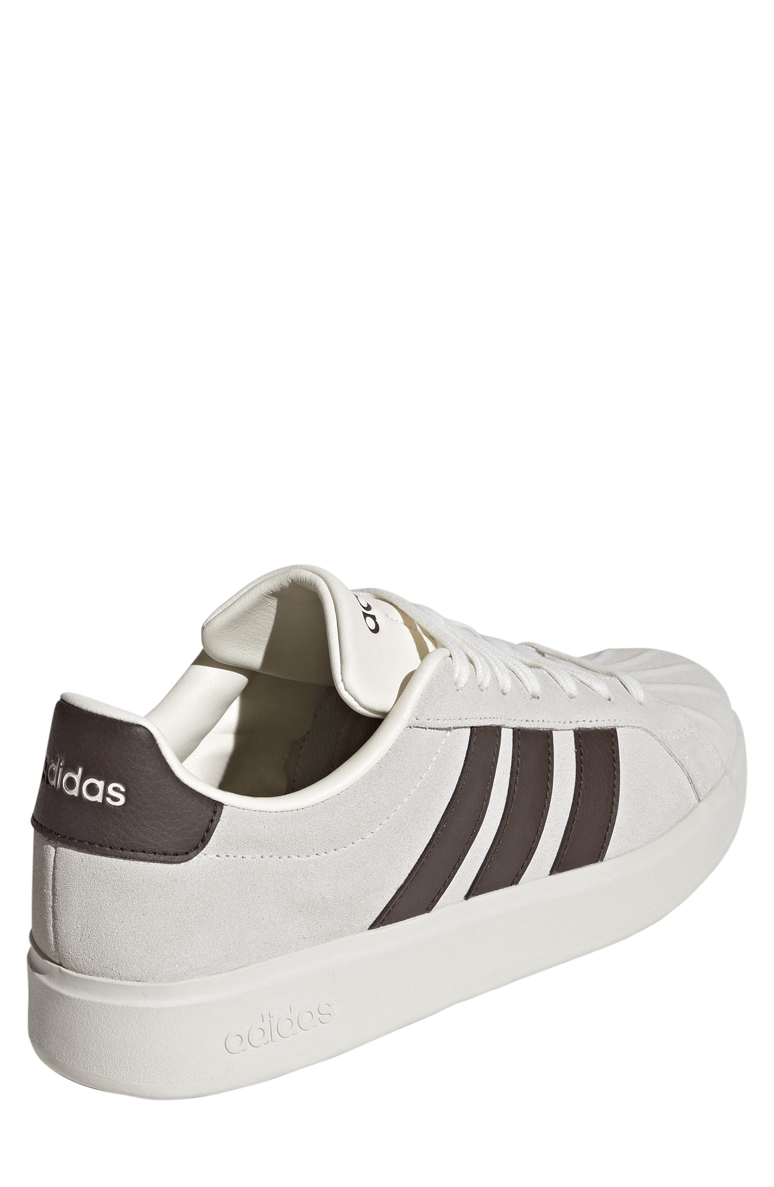 Streettalk Sneaker, Alternate, color, WHITE/ DARK BROWN/ WHITE