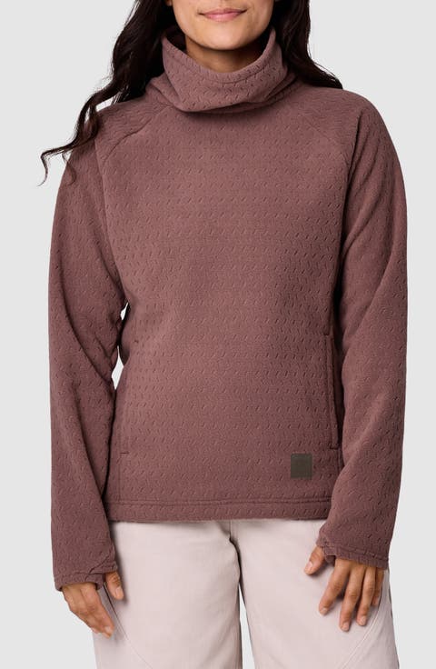 Trail Mix XT Fleece Cowl Neck Top