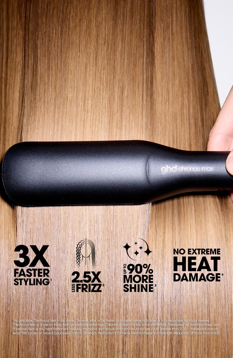 ghd Chronos Max Styler 2-Inch Flat Iron, Alternate, color, Black