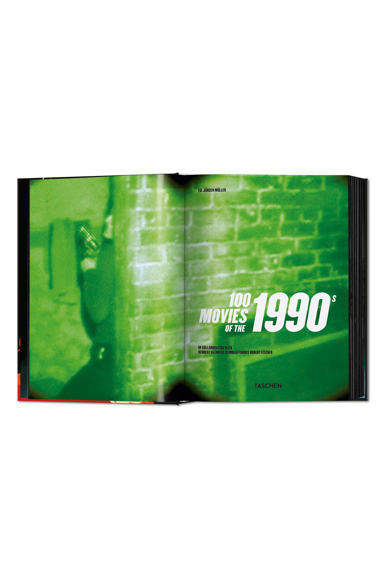 100 Movies of the 1990s Book, Alternate, color, Black