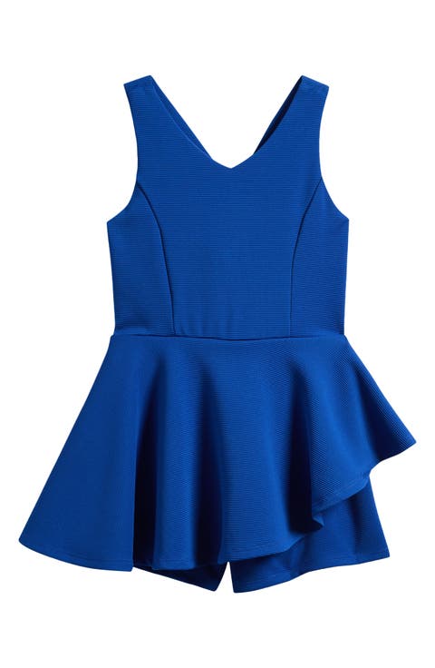 Kids' Sleeveless Flounce Romper (Big Kid)