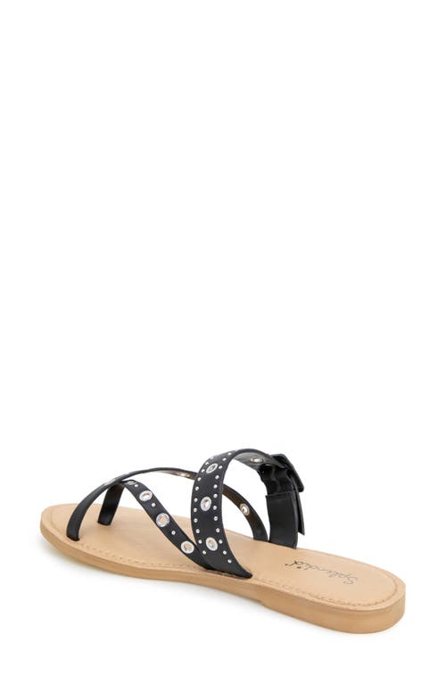 Splendid Sutton Stud Slide Sandal In Black