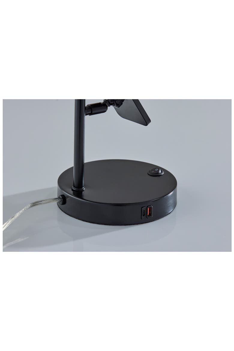 Wyatt Supercharger Desk Lamp, Alternate, color, BLACK