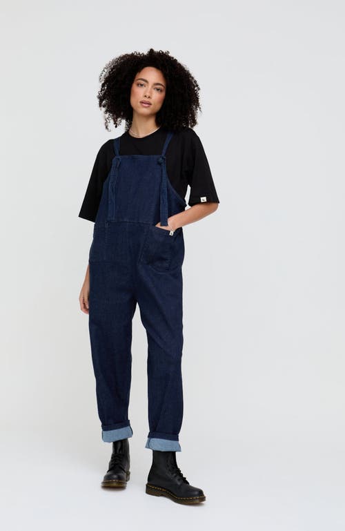 Turtledove London Organic Cotton Lila Jumpsuit In Blue