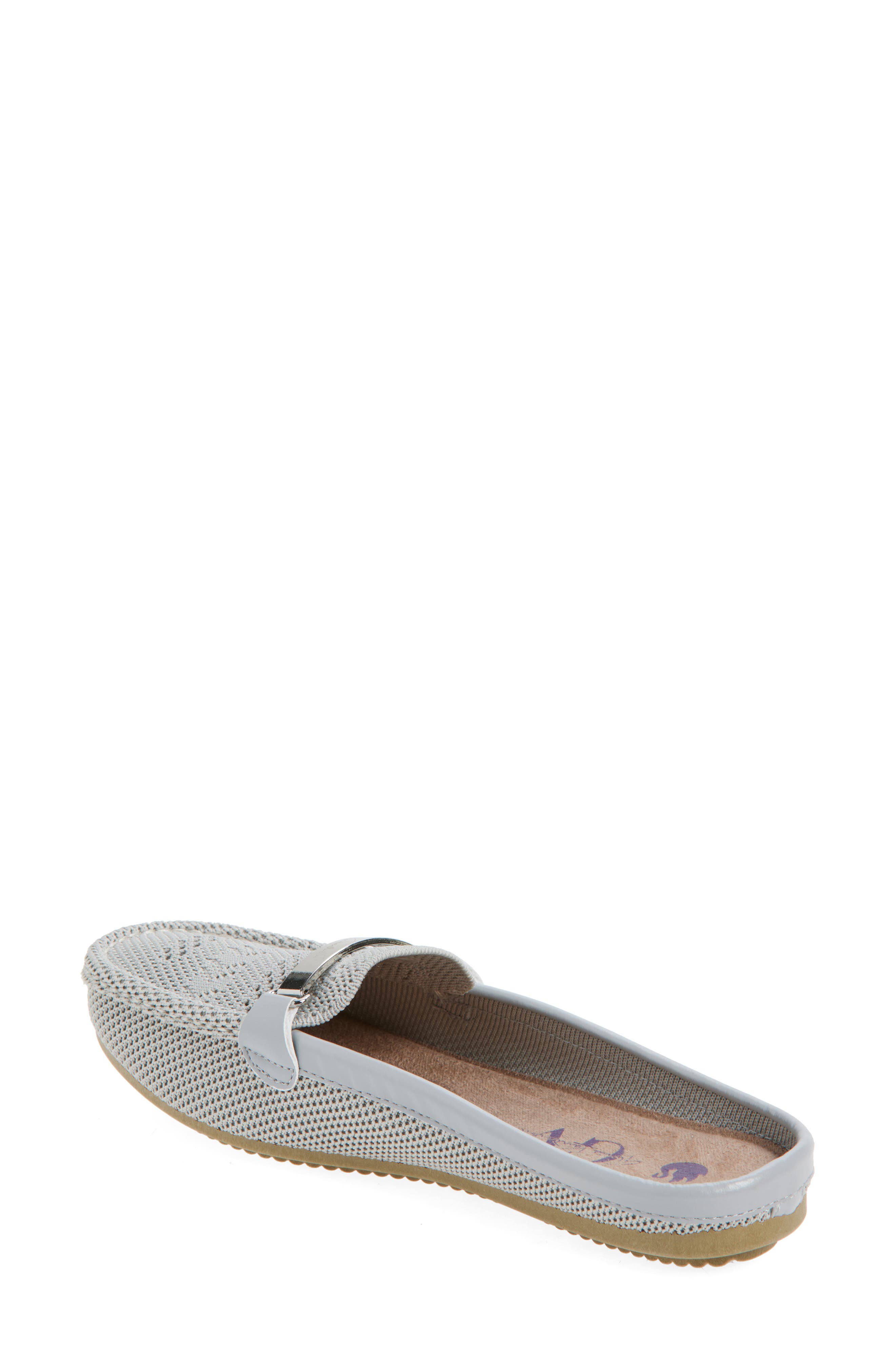 Annalise Signature Bar Knit Mule, Alternate, color, GREY