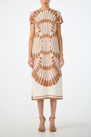 Trina Turk Sugarita Printed Midi T-Shirt Dress